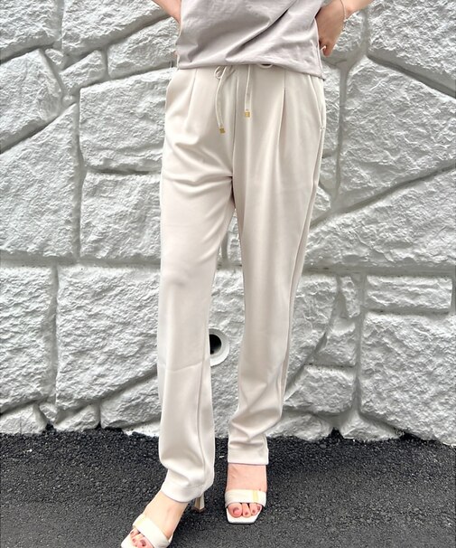 【一部店舗限定】【追加】アクアジャージテーパードパンツ