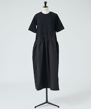 【一部店舗限定】布帛コンビワンピース