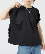 【一部店舗限定】サイドリボンTシャツ
