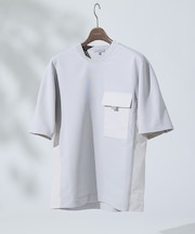 【セットアップ対応】ドッキングニットTシャツ