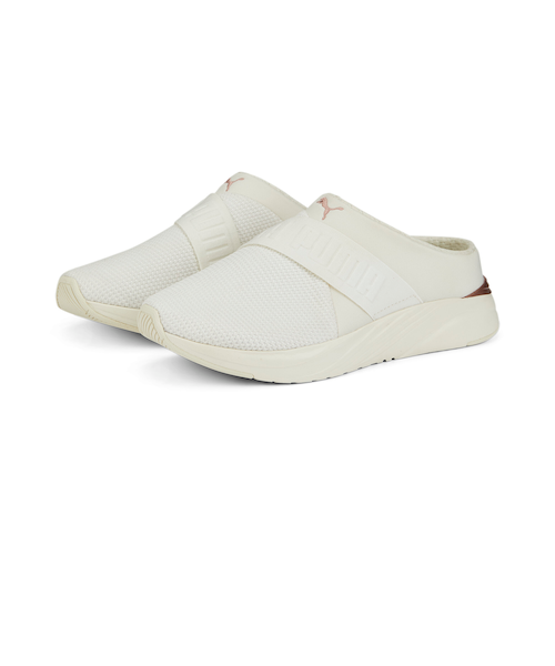 【直営・関税送料込】Pebble mules in soft ECCO SOFT 7 SLIP ON Women ウィメンズ レザースニーカー | ベージュ