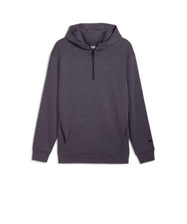 RAD/CAL HOODED HALF-ZIP DK