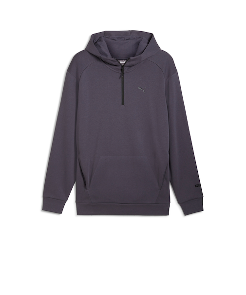 RAD/CAL HOODED HALF-ZIP DK
