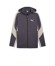 EVOSTRIPE FULL-ZIP HOODIE DK