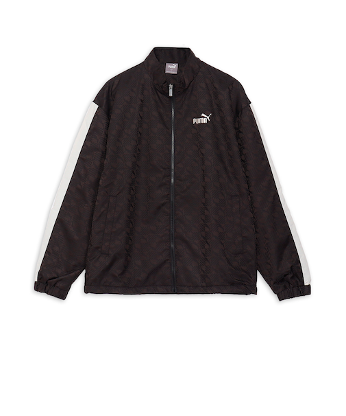 CORE HERITAGE WOVEN AOP TRACK JACKET
