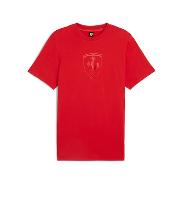 FERRARI RACE TONAL BIG SHIELD TEE