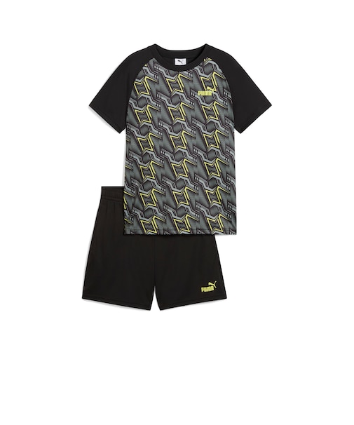 TAD ESS POLY AOP TEE AND SHORTS SET B
