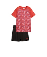 TAD ESS POLY AOP TEE AND SHORTS SET B