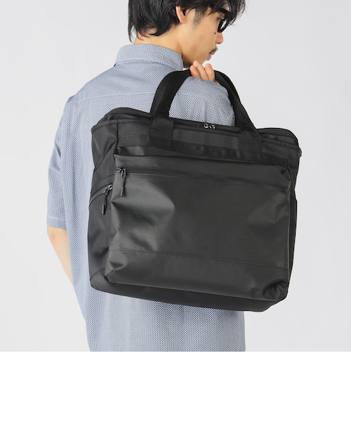 PORTEA NEIGHBORHOOD トートバッグ ナイロン ブラック A4 PORTEA NEIGHBORHOOD トートバッグ ナイロン ブラック A4