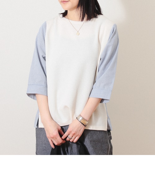 【BEIGE】<Steven Alan>コットン レーヨン ノースリーブ プロオーバー UNITED ARROWS LTD. OUTLET｜<Steven Alan>コットン レーヨン