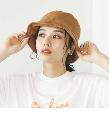 麻混 チューリップハット