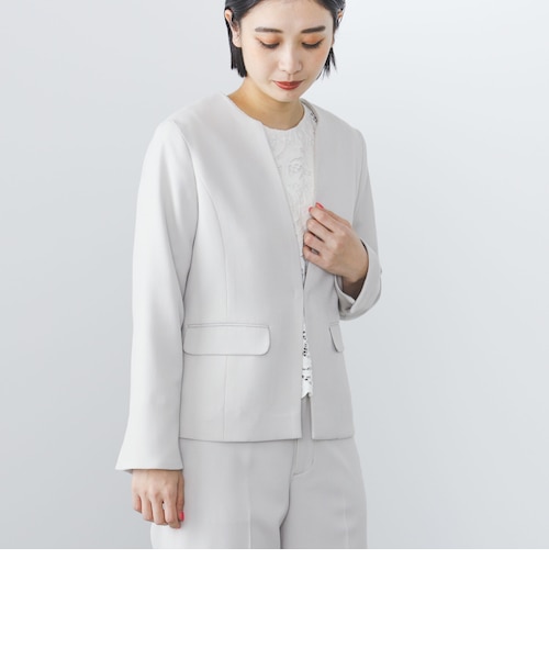 ドビー ノーカラージャケット（S～M）｜ビームスアウトレットの