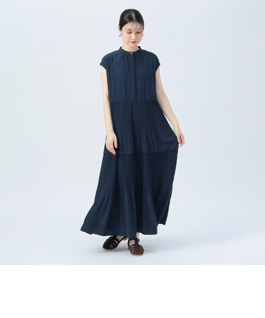 スキッパー ティアードワンピース