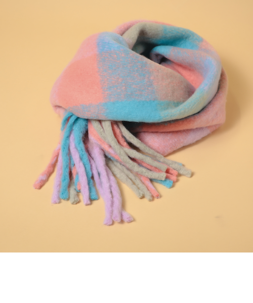 公式】エンブロイダード パッチ カシミヤ マフラー｜コーチ