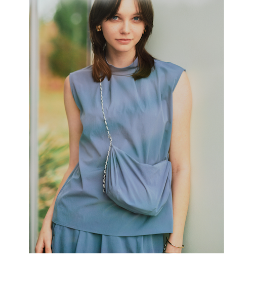 手洗い可 / ティアードパッチワークキャミワンピース｜ベーセー