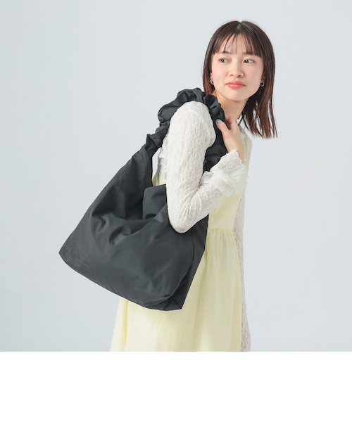 ギャザーハンドル トートバッグ｜ビームスアウトレットの