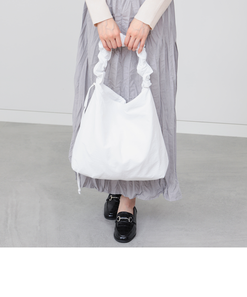 ギャザーハンドル トートバッグ｜ビームスアウトレットのアウトレット