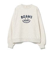 スマイル刺繍 クルースウェット