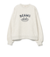 スマイル刺繍 クルースウェット