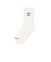 シンプル フレンチロゴ ソックス