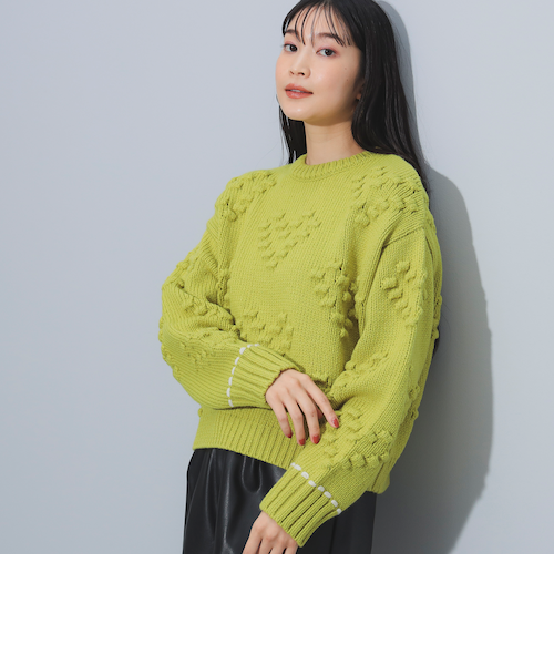 ロンハーマン RHC ハート ニット セーター ポップコーン ポンポン ロンハーマン RHC ハート ニット セーター ポップコーン ポンポン