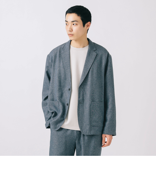 ポリエステル バーズアイ ジャケット＆パンツ（セットアップ