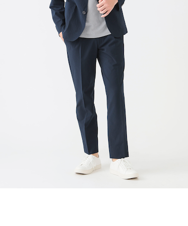 【セットアップ対応】SOLOTEX(R) ドビー 1プリーツ イージースラックス 25SS（S～XL・ストレッチ・防シワ性）