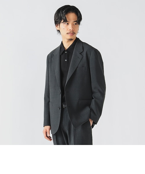ウォッシャブル・軽量】テックカラミ 2ボタン ジャケット 25SS（S～XL