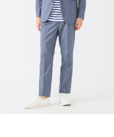 【ストレッチ】SOLOTEX(R) 麻 イージースラックス 25SS（S～XL・セットアップ対応）