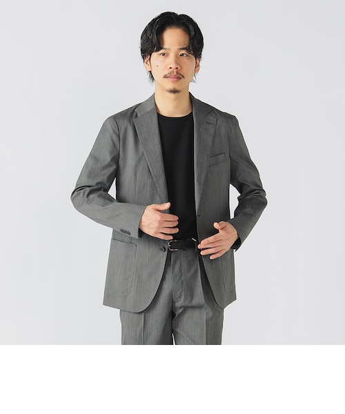 ウォッシャブル・軽量】テックカラミ 2ボタン ジャケット 25SS（S～XL
