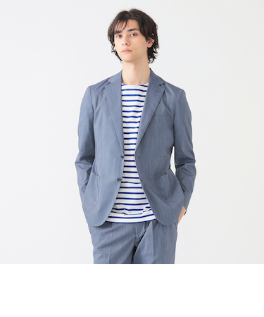SOLOTEX(R)  麻 2ボタン ジャケット 25SS（S～XL・セットアップ対応）