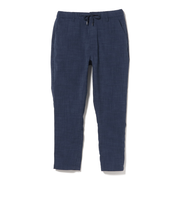 アンクル メランジ テーパード パンツ