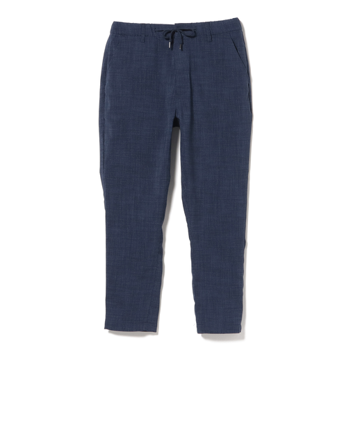 アンクル メランジ テーパード パンツ