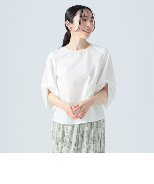 袖ボリューム ブラウス
