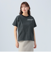 レタリングロゴ リンガーTシャツ