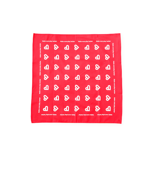 バンダナ　今市隆二　Heart Logo Bandana RED Amazon | 三代目 J SOUL BROTHERS STARS バンダナ 今市隆二 赤