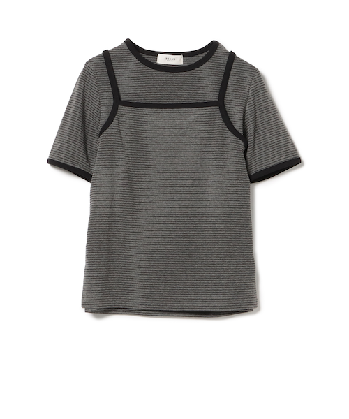 【OUR LEGACY / アワーレガシー】 LIFE VEST T-SHIRT Our Legacy - Life Vest T-shirt Dark Grey Melange Jersey