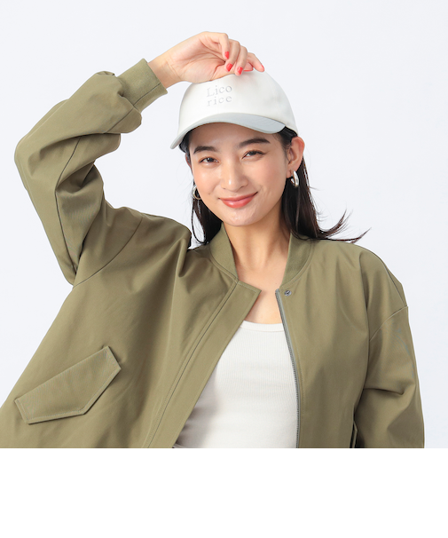 2トーン 刺繍 キャップ