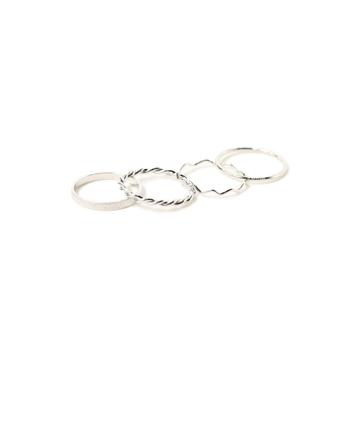 4セット デザインリング（セットアイテム）