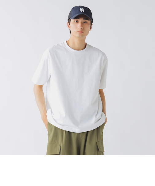 コットン ライク プレーン Tシャツ (速乾・毛玉軽減)