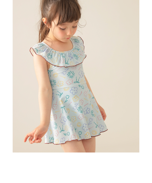 フレア ワンピース スイムウェア 2025SS（100～130cm