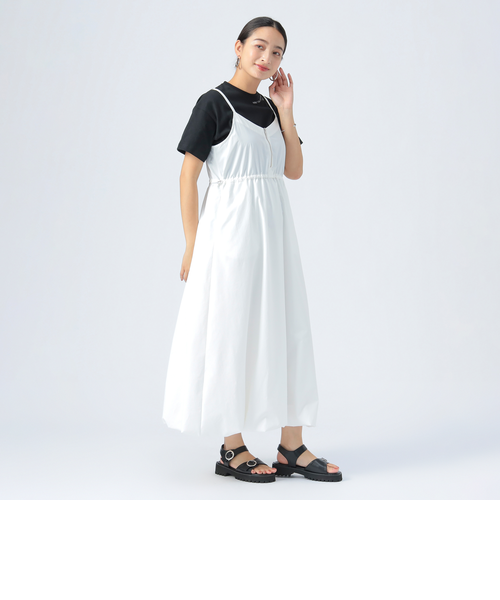 手洗い可 / ティアードパッチワークキャミワンピース｜ベーセー