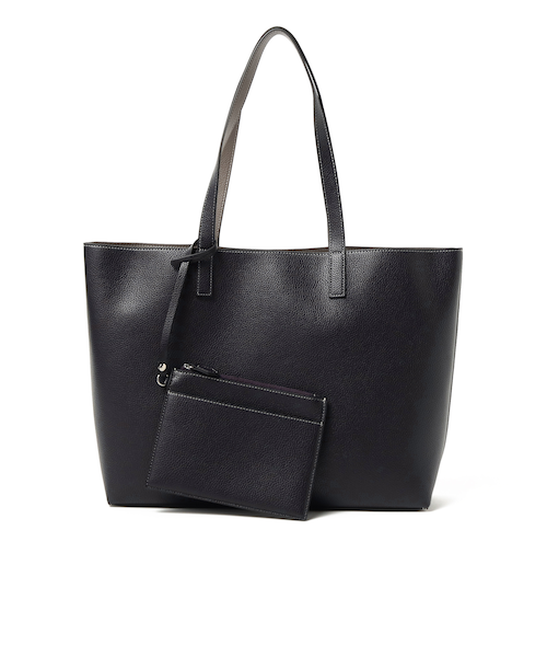 美品✨ビームス リバーシブル トートバッグ ブラック ブルー 大容量 A4 B:MING by BEAMS（ビーミング by ビームス）リバーシブル トート