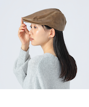 フェイクレザー ハンチング