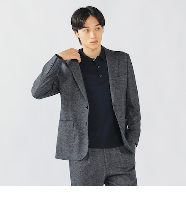 千鳥柄 ジャージ ジャケット 25FW（S～XL・セットアップ対応）
