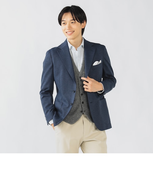 ウォッシャブル・軽量】テックカラミ 2ボタン ジャケット 25SS（S～XL