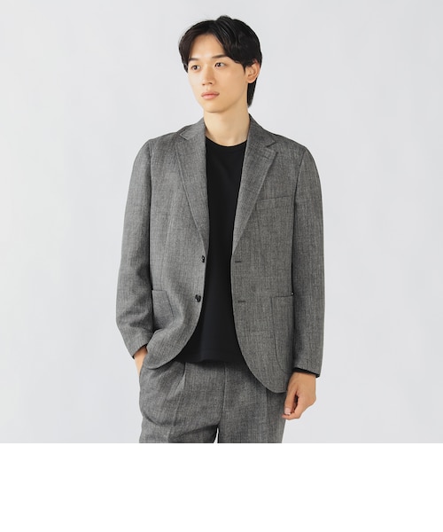 ウォッシャブル・軽量】テックカラミ 2ボタン ジャケット 25SS（S～XL