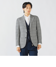 グレインプレイド 3ボタン ジャケット（S～XL）