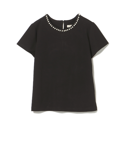 パール トリミング Tシャツ