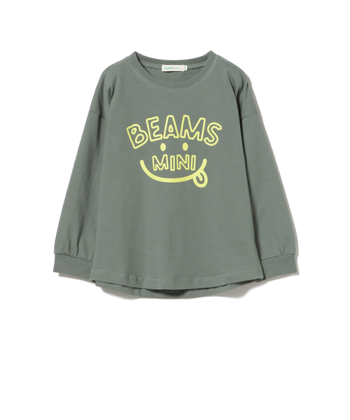 みんくる BEAMS コラボ ロングスリーブTシャツ BEAMS（ビームス）ミニロゴ ロングスリーブ Tシャツ（Tシャツ